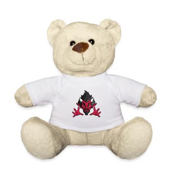 Devil Face - Teddy - Weiß - Vorne