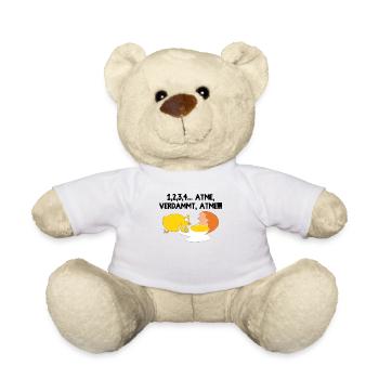 1, 2, 3, 4 Atme, verdammt, atme! Erste Hilfe - Teddy - Weiß - Vorne