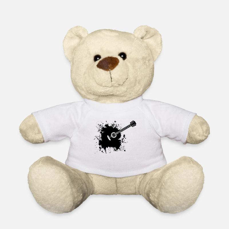 Guitar music - Teddy Bear - white