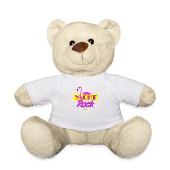 Yacht Rock Party Boat Drinking Stuff 80s fané - Nounours - blanc - Devant