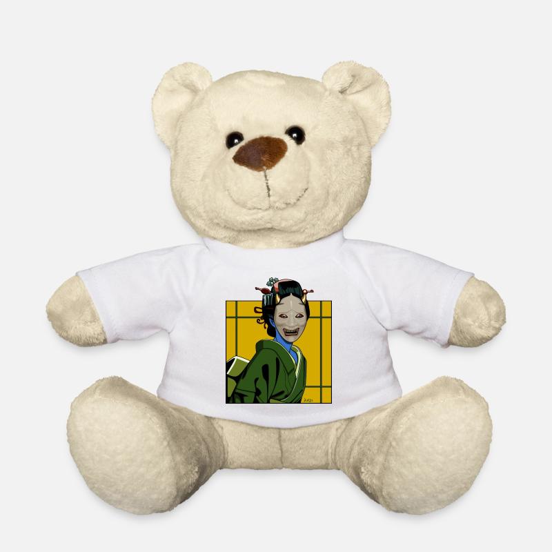 Geisha demon - Teddy Bear - white