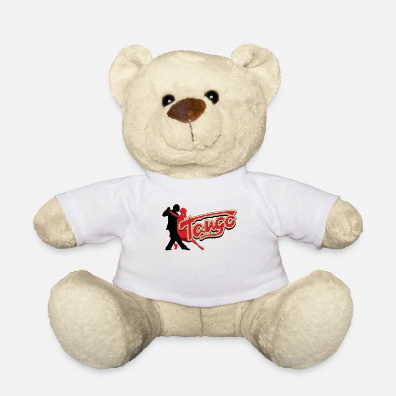 Tango, Tango Tänzer - Teddy - Weiß