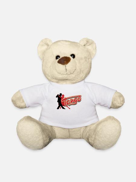 Tango, Tango Tänzer - Teddy - Weiß