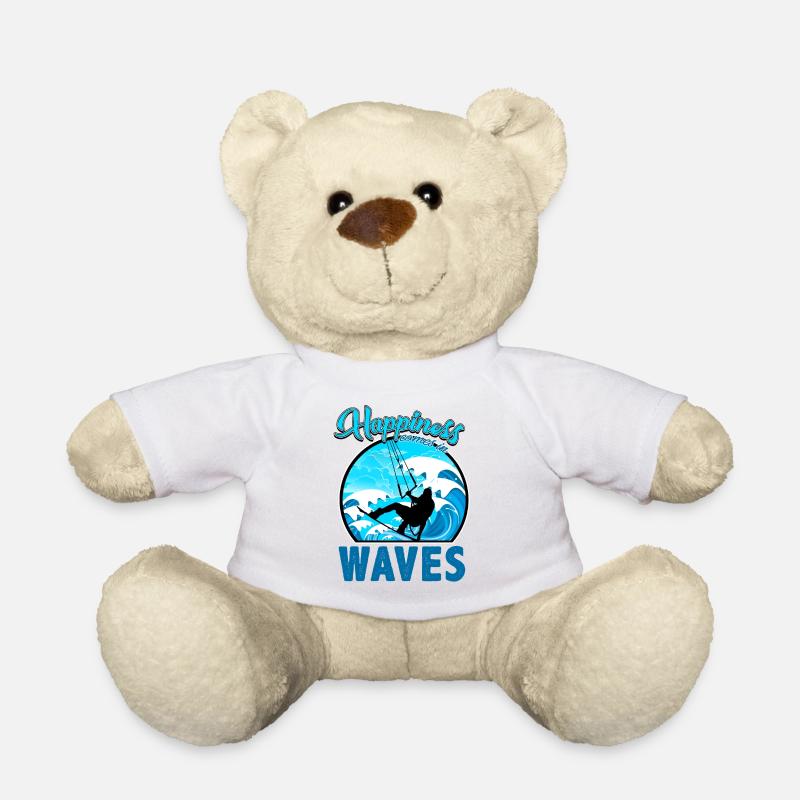 Kitesurfing, Kiteboarding - Teddy - Weiß