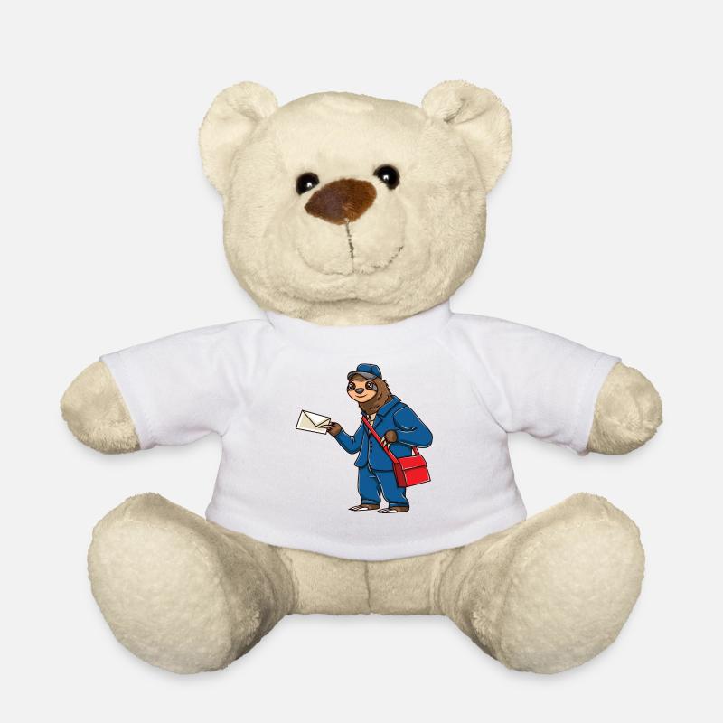 Sloth Postman Postman Sloth - Nounours - blanc