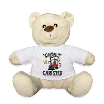 Cariste - Nounours - blanc - Devant