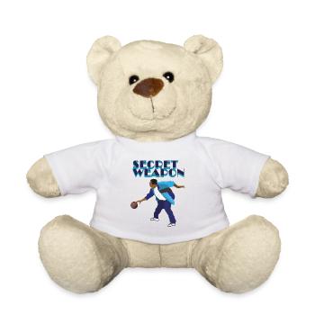 Drôle d’arme secrète Stanley, cadeau de basket - Nounours - blanc - Devant