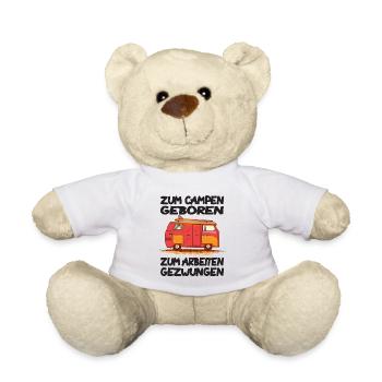 wohnwagen camper campen camping - Teddy - Weiß - Vorne