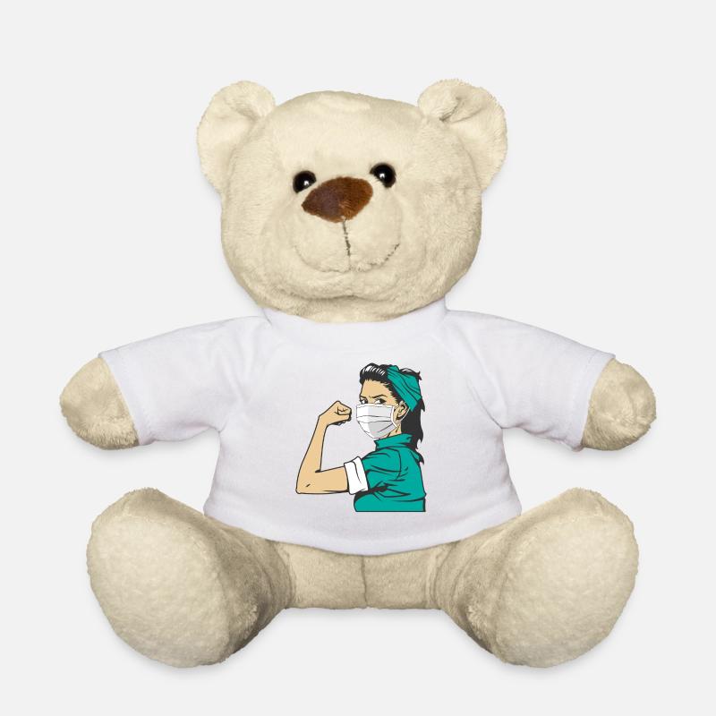 Rose The Riveter - Nurse Nurse - Teddy - Weiß