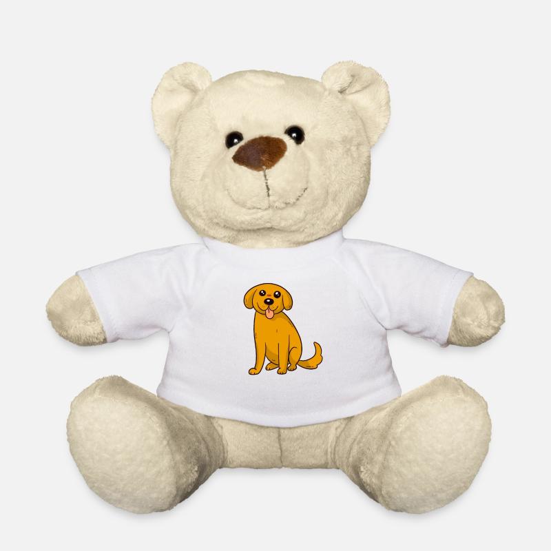 süßer hund bild ohne text - Teddy - Weiß