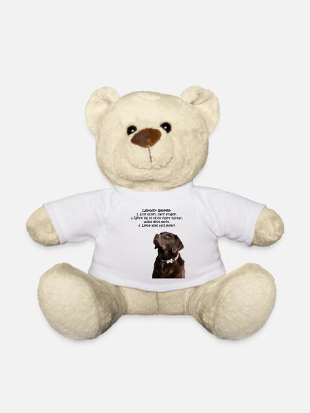 Die Gesetze eines Labradors - Teddy - Weiß