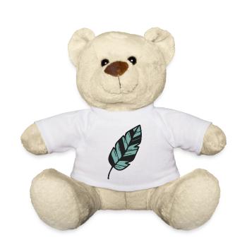 Silberfarn Neuseeland Maori - Teddy - Weiß - Vorne