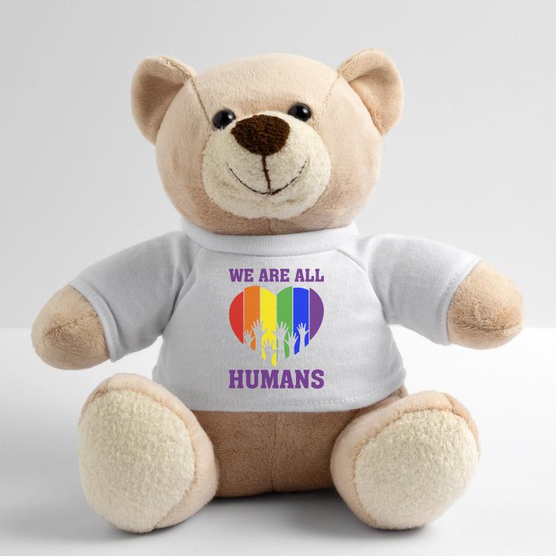 Christopher Streed Day We are ALL HUMANS Geschenk Teddy