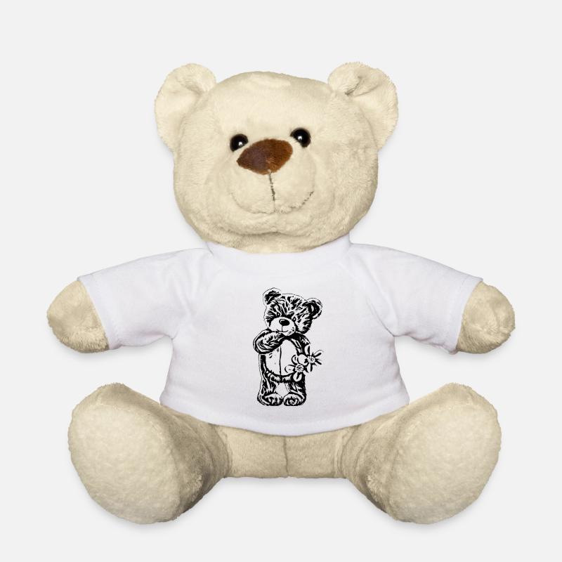 Teddybär - Teddy - Weiß