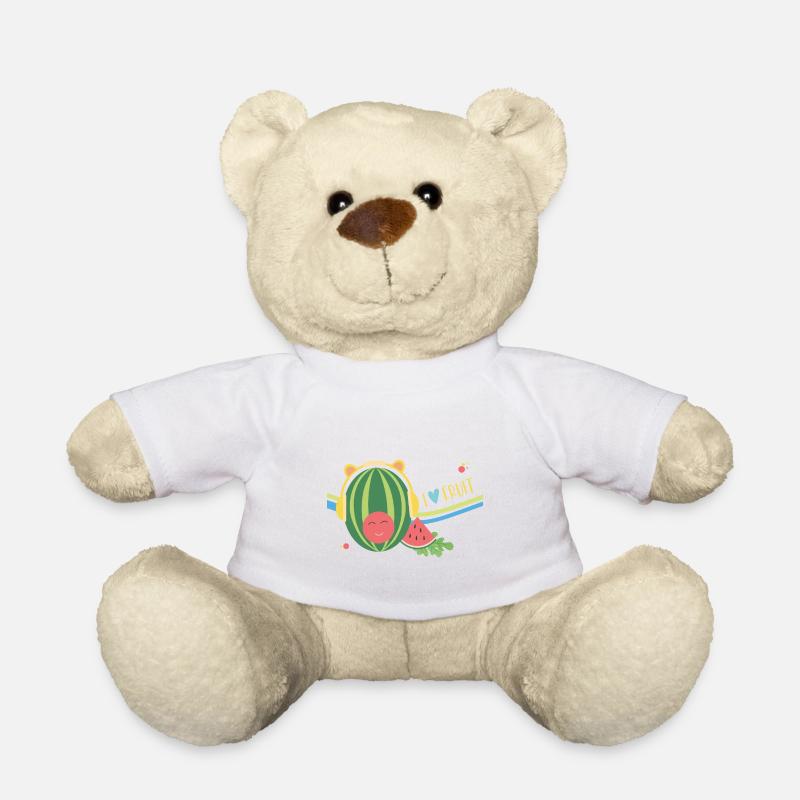 Wassermelonenfrucht - Teddy - Weiß