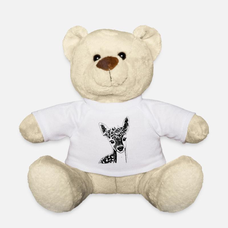 Reh - Teddy - Weiß