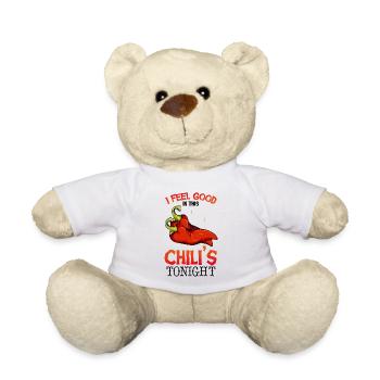Piquant – Sensation agréable - Nounours - blanc - Devant