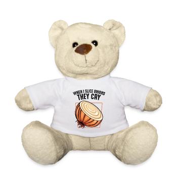 Kürbis-Scheiben Illustration Herbst - Teddy - Weiß - Vorne