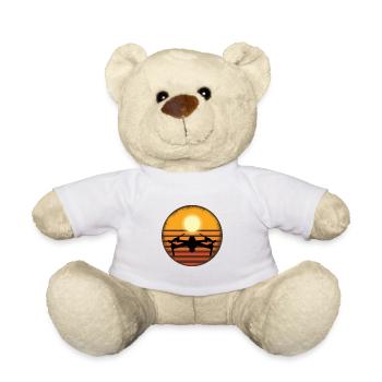 Chemise drone drone - Nounours - blanc - Devant