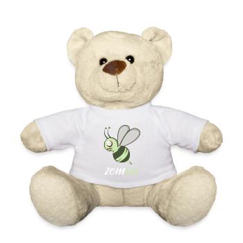 Dodo Nothing Bienen-Liebhaber Gift - Teddy - Weiß - Vorne