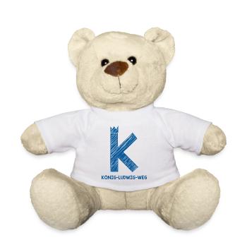 König Ludwig Weg - Teddy - Weiß - Vorne