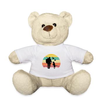 Chasse au chien chasseur - Nounours - blanc - Devant