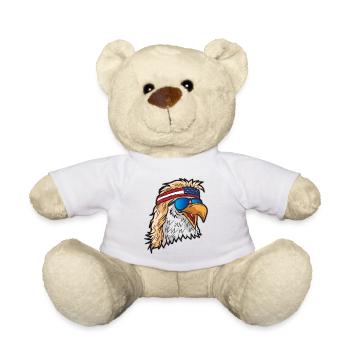 Amerikanischer Weißkopfseeadler Patriot USA - Teddy - Weiß - Vorne