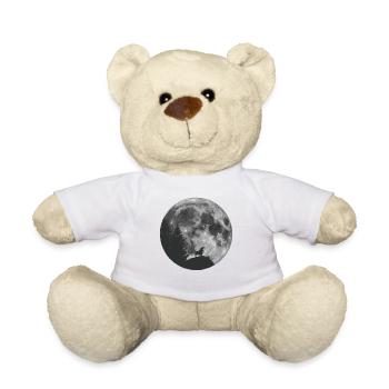 Dachshund Teckel Dachshund moon dog badger gift - Teddy Bear - white - Front
