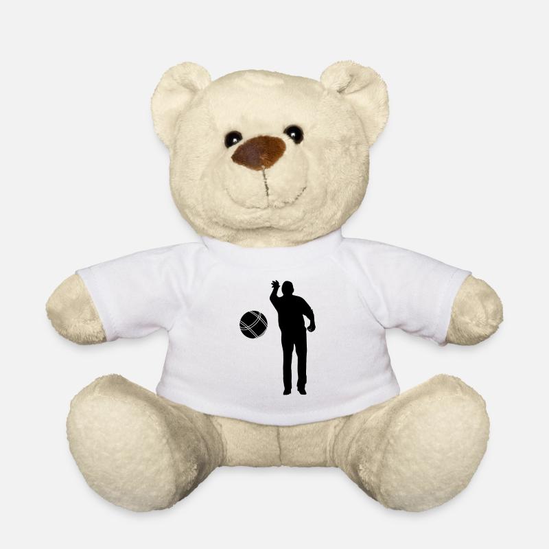 Boule Petanque Boccia Boules - Nounours - blanc