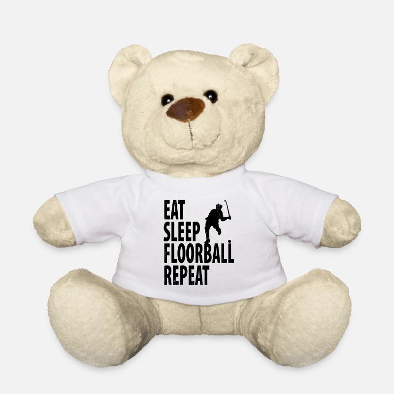 Floorball - Teddy - Weiß