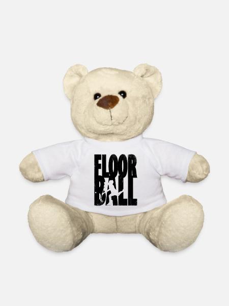 Floorball - Teddy - Weiß