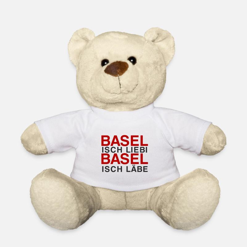 Basel isch Liebi, Basel isch Läbe - Teddy - Weiß