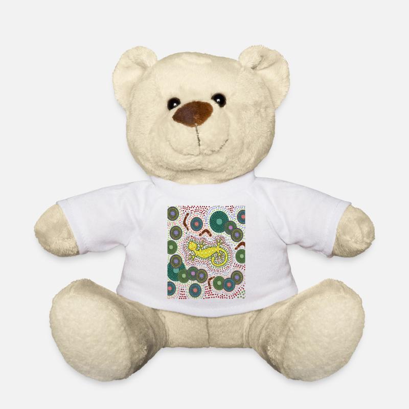 Kunstgecko der Aborigines - Teddy - Weiß