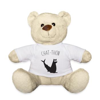 Chat-Thon - Nounours - blanc - Devant