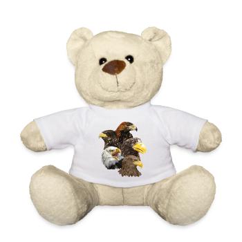 Oiseaux de proie - Nounours - blanc - Devant
