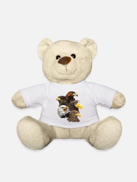 Birds of prey - Teddy Bear - white