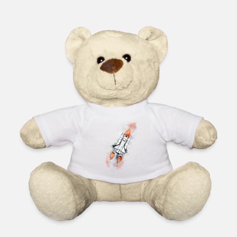 NASA - Teddy Bear - white