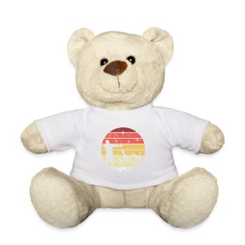 Arc archer archer archer - Nounours - blanc - Devant