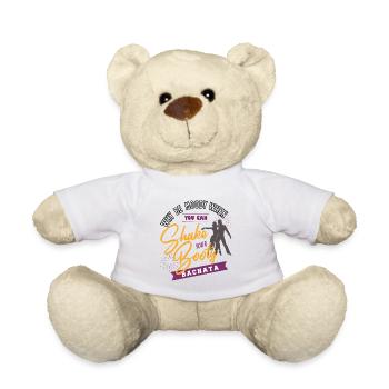 Bachata, musique de bachata, tango - Nounours - blanc - Devant