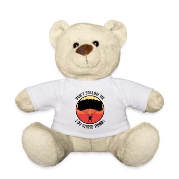 Parachute de parachutisme - Nounours - blanc - Devant