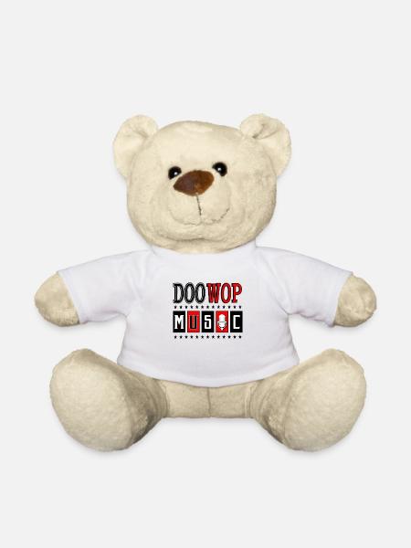 Doo Wop 1950s Sock Hop Dance Rockabilly Musik - Teddy - Weiß