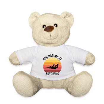 Skydiving and Parachuting - Teddy - Weiß - Vorne