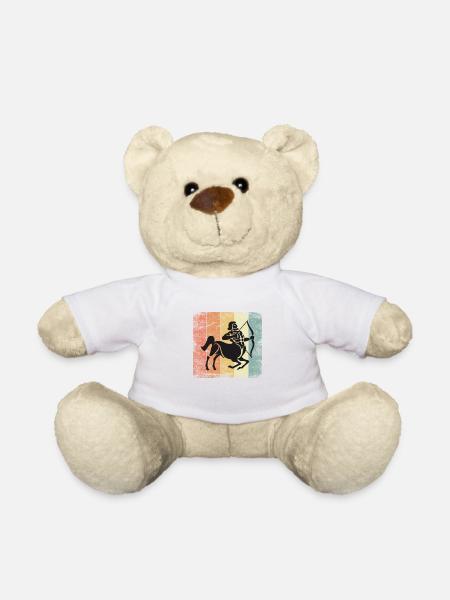 Sternzeichen Schütze - Teddy - Weiß