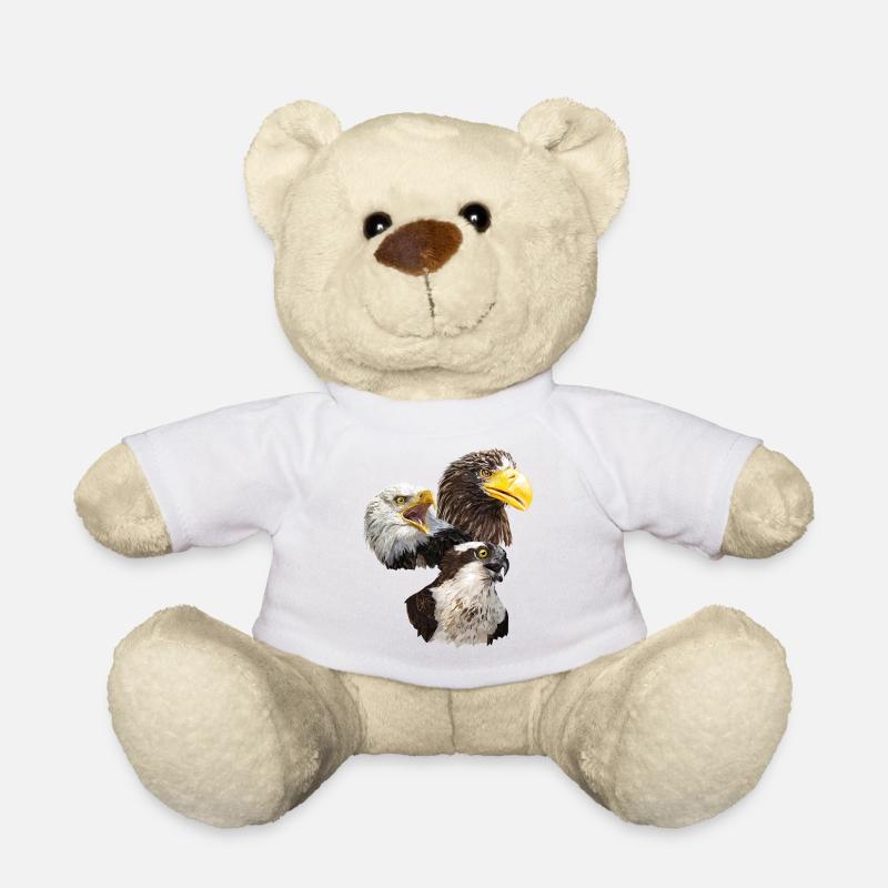 Oiseaux de proie - Nounours - blanc