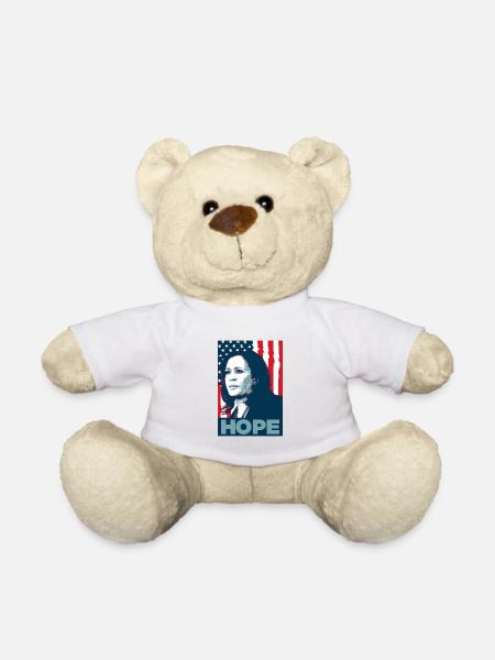 Kamala Harris Hoffnung - Teddy - Weiß