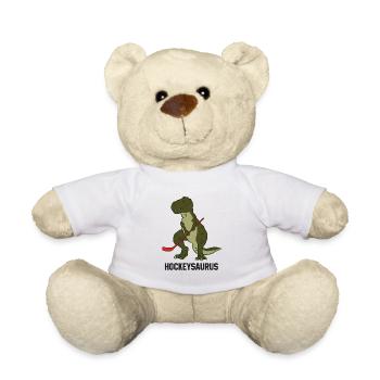 Hockey sur glace Dinosaure Hockey Garçon Enfants Hockey - Nounours - blanc - Devant