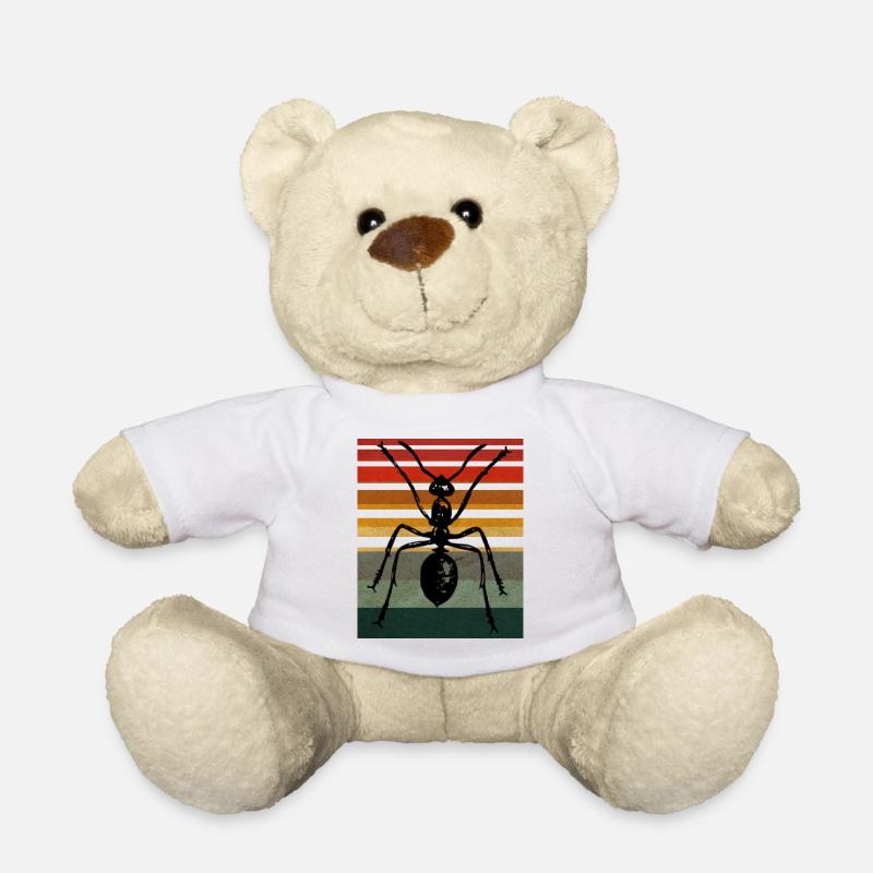 Fourmi vintage - Nounours - blanc