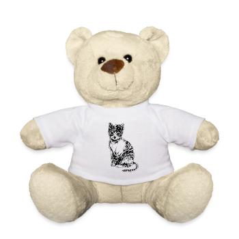 Chats - Nounours - blanc - Devant