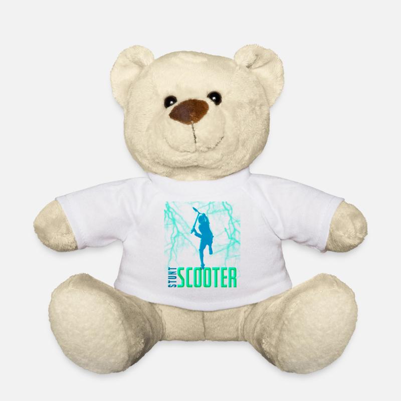 Freestyle Scooter Stunt Scooter - Teddy - Weiß