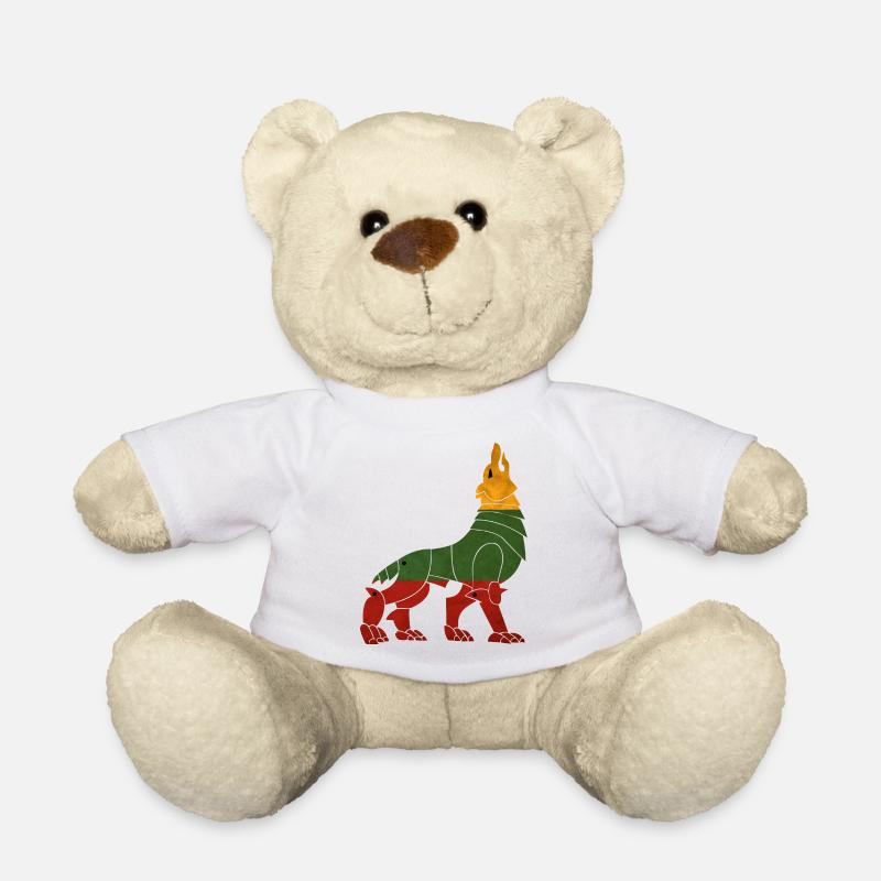 Loup de fer Lietuva - Nounours - blanc